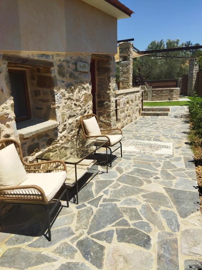 Vila Περιβόλι Του Οδυσσέα Volissos Exteriér fotografie